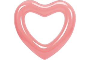 HeySplash Bouée de Natation pour Adultes, Grand Flotteur Radeau, Anneau de Piscine Gonflable Lounge Bouée Piscine Plage, Jouets de Décoration de Fête