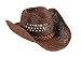 Produktbild Fletion Unisex Cowboy Hut Sonnenschutz Sonnenhut Sommerhut Strohhut Mesh Jazz Kappe