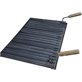40 x 50 Oluklu K&ouml;fteci Izgarası Sa&ccedil; Izgara Yapışmaz Izgara