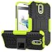 Produktbild Für Motorola Moto G4 Hülle , Ouneed Hard Hybrid Rugged Rubber Protection Case Cover für Motorola Moto G4 (Grün)