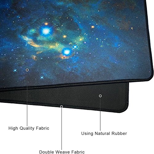 cmhoo großes Mauspad Gaming & Professionelle Computer EXTRA GROßES Mauspad/matte 27,5 in 70×30 sky girl - 4