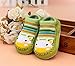 Moolecole Baby Boy Girl Toddlers Kids Indoor Slippers Shoe Socks Moccasins NON SLIP Cute Floor Socks Shoes 11.5cm