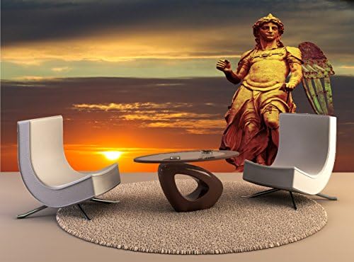 Wall Mural Huge St. Michael Statue Wall Print Wall Mural Wall Decal Wall Tapestry
