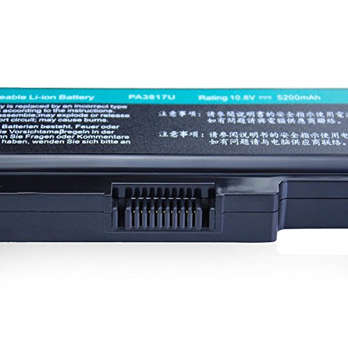 Dtk® Ultra Hochleistung Notebook Laptop Batterie Li-ion Akku für Toshiba Pa3817u-1brs Pa3819u-1brs Satellite C600 L640 L650 L650d L655 L700 L745 L755d M640 M645 P745 P755 P775 Series [Li-ion 6-cell 10.8V 4400mah] Notebook Battery - 4