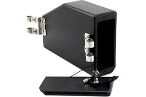 Dickly Valigia laterale per moto, lato sinistro, supporto per staffa, plastica robusta, con serrature e porta chiavi, scatola del cambio, scatola