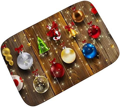 Christmas New Year Cat Carpet mats Moisture Smoothing Thickness Door Mat By DoraMe (40cm*60, E)