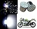 Auto Pearl - Premium Quality High Brightness 22 SMD White LED Bike Front Indicator Bulb Turn Signal Light Set of 2 Pcs. For - Kawasaki Ninja 250 RS.249.00