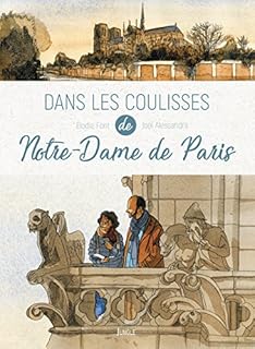 jaquette livre Dans les coulisses Notre-Dame de Paris