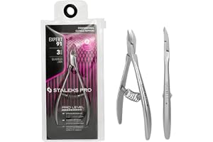 STALEKS PRO av Natury Nails Professionell nagelbandstång 3 mm rostfritt stål Expert (NE-91-3)