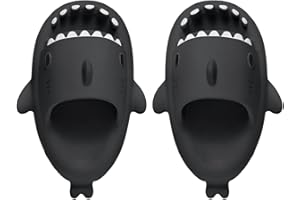 Hai Hausschuhe Kinder Shark Slippers Kids Sandalen Jungen Mädchen Cloud Rutschfest Slides Badeschuhe Lustig Haifisch Schlappen Slippers Sommer Strand Open Toe Sandalen Shower Badeschuhe Indoor Outdoor