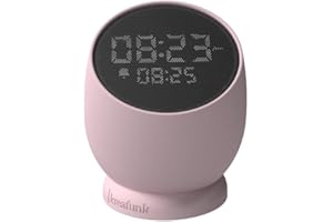 ‎KREAFUNK KREAFUNK Bell: kabelloser Wecker und Uhr (Rosa)