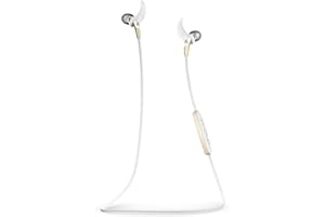 Jaybird Freedom Kabellose In-Ear Kopfhörer, Bluetooth, Schweißbeständig und Wasserabweisend, 8-Stunden Akkulaufzeit, Smartphone/Tablet/iOS/Android - Gold Weiß