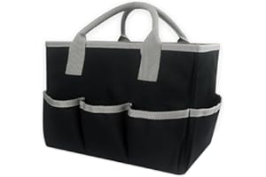 DZOZO Desktop File Folder Tote Storage Organizer Art Craft Storage Bag Foldable Gardening Tool Bag Teacher Office Supplies Bag Art Organizer Storage Craft Tote Bag