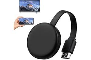 COALWOP Wireless HDMI Dongle 2.4/5GHz Miracast HDMI Dongle 1080P HD Wireless Display Adapter Compatibile con Android/i-OS/Supporta Airplay/DLNA/Smartphone