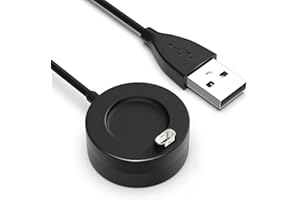 BICMICE USB Charging Cable 1M for Garmin Watch Fenix 5 5S 5X Plus 6 6S 6X Pro 7 7S 7X/Vivoactive 3 4 4S/Forerunner 45 235 245 935 945/Instinct/Approach S60 S62/Vivomove 3S 4S/Venu Sq Charger Cable
