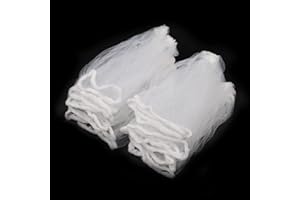 HAOHAI 200 Stück Küchenspüle Sieb Mesh Tasche, Küchenspüle Elastische Mesh Abflussfilter, Spülbecken Filter Netz, Beutel Spülbeckensieb Abdeckung für Küche Badezimmer Spüle