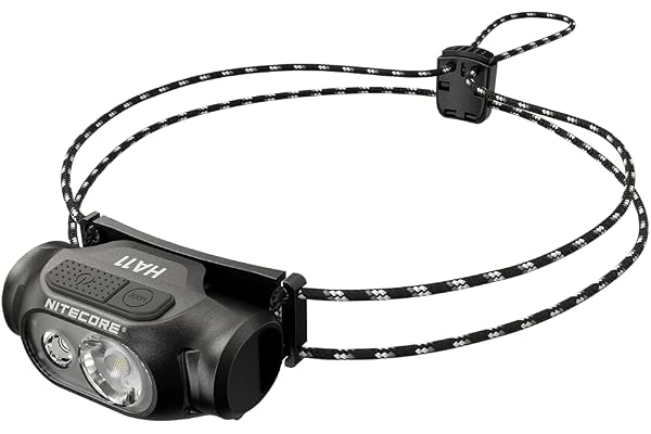 Nitecore HA11-240 lumen, 1 x AA-batteri, polykarbonathölje