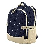 Aivtalk Rucksack Mutter Wasserdicht Windeltasche Multifunktionale Tasche Punkte Drucken Wickeltasche Reisen Rucksack Polyester Babytasche Mama Tasche 44x21x31cm - Farbe Wählbar