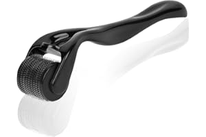 LOPHE Derma Roller, 0,5 mm Microneedle Derma Roller dla mężczyzn i kobiet, profesjonalna mikroigłowa igła do dermy, mikroigłowa, zmarszczki na twarzy, wypadanie włosów, rozstępy, odrastanie włosów