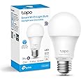 TP-Link Tapo L520E Lampadina Wi-Fi E27, Monitoraggio Energia, Funziona con Amazon Alexa e Google Home, Luce Diurna e Dimmerab