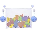 Mudder Baby Badewanne Spielzeug Tasche Badespielzeug Netz Veranstalter mit 2 Zusätzlichen Saugnäpfen - 2