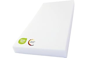 ‎KINDERWELT KiNDERWELT Schaumstoff Polster 120x60x8 cm, Schaumstoffplatte 8 cm, Polster aus Schaumstoff, Schaum Matratze für DIY Polsterung Möbel, Matratzenauflage, Camping, Basteln