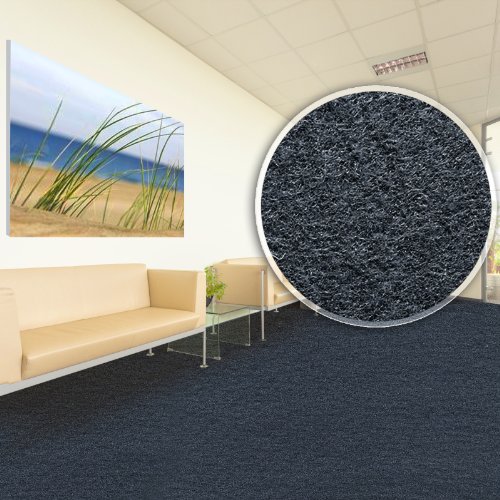 Comfort Teppichfliesen Nadelfilz – 1m² – anthrazit – selbstklebend - 3