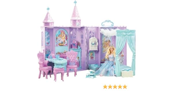 barbie swan lake castle dollhouse