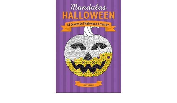 Buy Mandalas Halloween 45 Dessins De Lhalloween à