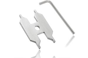 NSXC Universalschlüssel für Kartuschenabdeckung, kompatibel mit Blanco 138219, Wird mit einem 2,5-mm-Inbusschlüssel geliefert