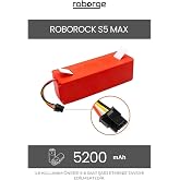 Roborock S5 Max Robot S&uuml;p&uuml;rge Uyumlu Batarya 5200 mAh - Muadil &Uuml;r&uuml;n
