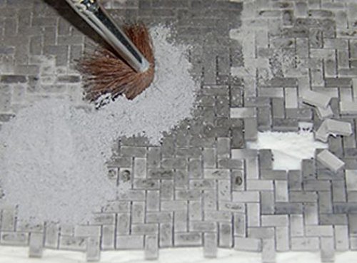 Preisvergleich Produktbild Juweela 20017 Fugenmaterial grau Nachfüllpackung 150 g