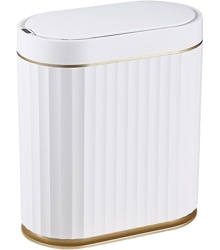 Sightday 3 stuks vuilnisemmers voor badkamer,9 l,smalle