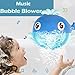 Produktbild Spielzeug Bubble Machine, Badewannen / Garten Spielzeug Kinder Seifenblasen Maschine, Krake Automatisiertes Auslauf Bad Bubble Spielzeuggeschenk mit 12 Musik Lied für Kinder Geschenk (Blau)