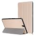 Produktbild Skytar Schutzhülle für Samsung T820N,Galaxy Tab S3 LTE T825 Cover,Schutzhülle in PU Leder Flip Stand Smart Case Cover für Samsung Galaxy Tab S3 9.7 (Wi-Fi SM-T820 / LTE SM-T825) 9,68 Zoll Tablet Hülle,*Gold rose