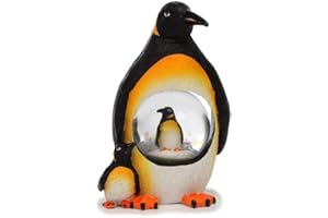 SUNATURE Euro Souvenirs Glitzerkugel Pinguin Schneekugel Tier Tiere Pinguine Schneekugeln