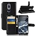 Produktbild AIOIA Hülle für Nokia 5.1,PU Leder Hülle Tasche Schutzhülle Handyhülle für Nokia 5.1