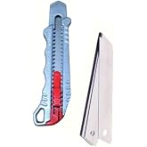 usin Durable aluminum Body 18MM Professional Fal&ccedil;ata Blade +10PCS REPLACEMENT MODEL BLADE (Packet Blade)
