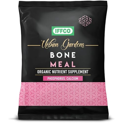 IFFCO Urban Gardens - Bone Meal 900 gm - Organic Phosphorus   Calcium Nutrient for Plants and Home Garden - Slow Release Plant Nutrition Supplement - Promotes Flowering, Fruiting & Root Development