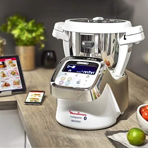 Robot De Cuisine Multifonction 1500 W - Bol 2,5 L + Blender 2 L, 11 Fonctions, Hachoir, Pétrissage, Presse-agrumes