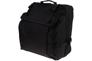 GAZECHIMP Mochila Acolchada de Funda Acordeón de Funda Acordeón para Piano Acordeón Grueso 40-40.5 cm x 49-49.5 cm x 24.5-25 cm - Negro 60, como se describe
