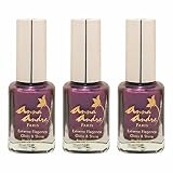 Anna Andre Paris Set of 3 Nail Polishes, Shade 80051, Purple Heart RS.110 (67.00% Off) - Amazon