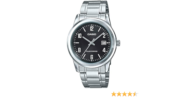 Casio VS01D Collection MTP 1BDF Solar Men's Watch : Amazon.de: Watches