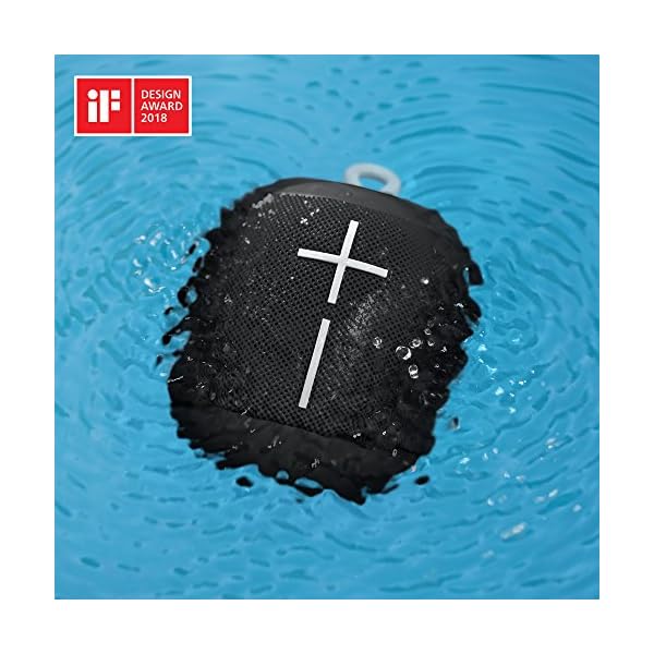 Ultimate Ears WONDERBOOM -  Altavoz Bluetooth impermeable con conexión, Negro - Imagen 4
