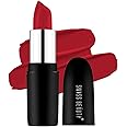 Swiss Beauty Pure Matte Creamy Lipstick | Non-drying, Highly pigmented Lipstick | Shade- Hot Red, 3.8gm|