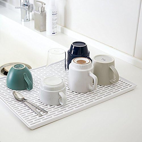 Tableware Drain Rack Kitchen Table Double Plastic Drain Dish Storage Tray Fruit And Vegetable A Few Cup Tray