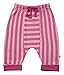 Piccalilly Organic Cotton Pink Baby & Toddler Girls Stripe Trousers 12-18 Months