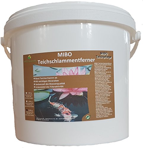 MIBO Teichschlammentferner 5kg Teichpflege Mulmabbau Gartenteich