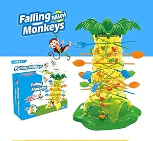 Shree Krishna Sales Tumbling Monkeys Game for Kids, Falling Monkeys Challenging Game, Interactive Fun Board Toys(Multicolor)