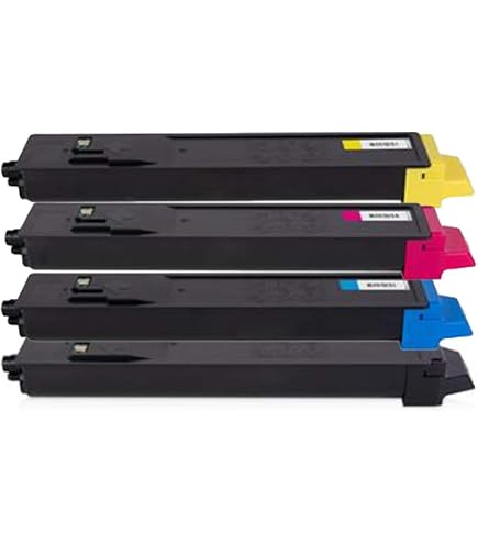 Toner Compatibili LeciRoba TK8115 Per Kyocera ECOSYS M8124 E M8130, Confezione 4 Colori